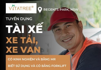 Cần tài xế xe tải giao hàng, lương tốt vùng Regents Park