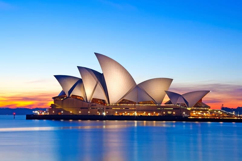 Opera Sydney biểu tượng số 1 của nước Úc nằm ở vị trí trung tâm Sydney