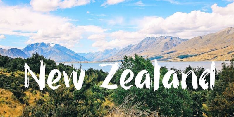 Phong cảnh New Zealand tuyệt đẹp